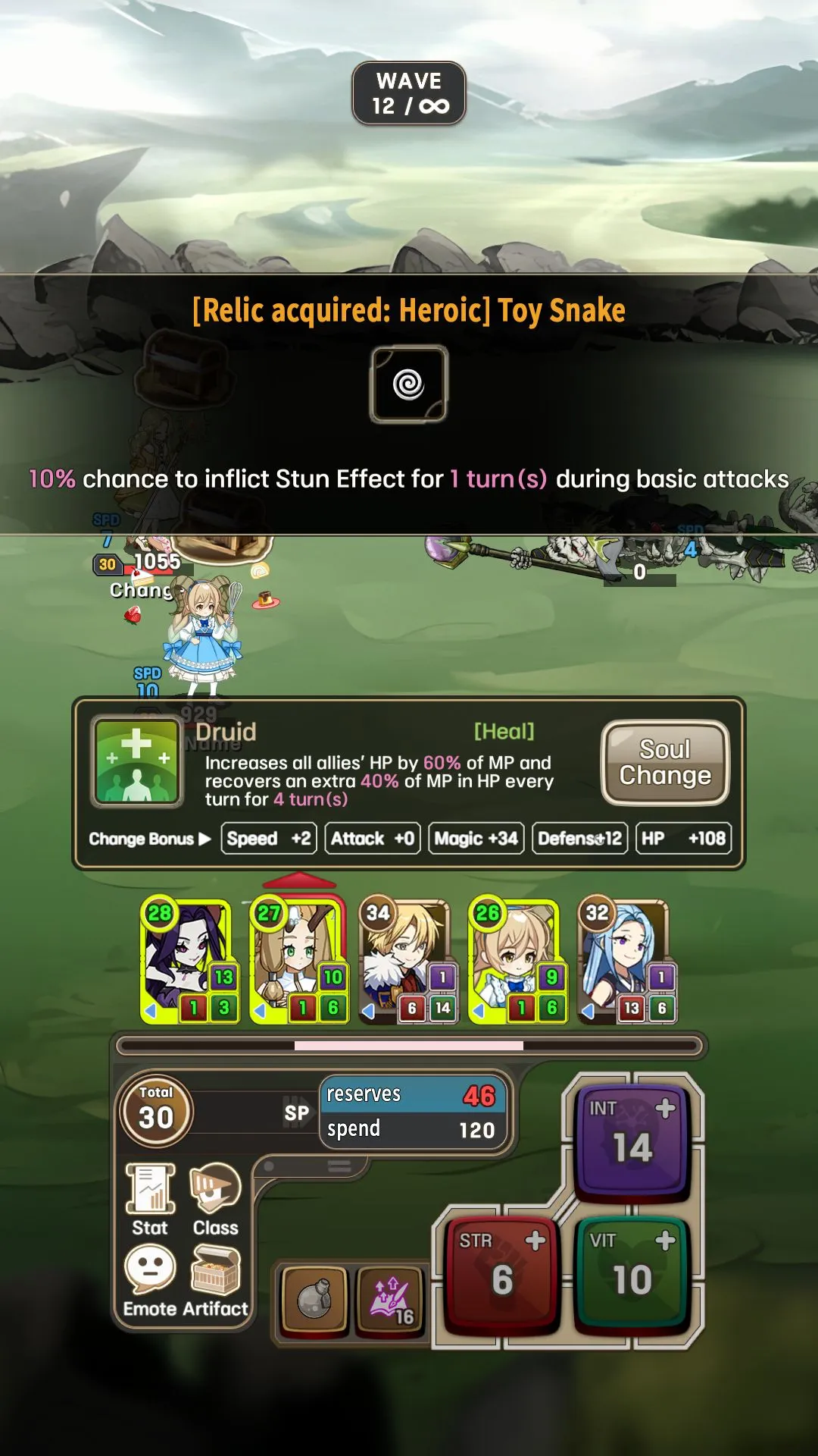 The Changers : Class Up RPG Ảnh chụp màn hình 1