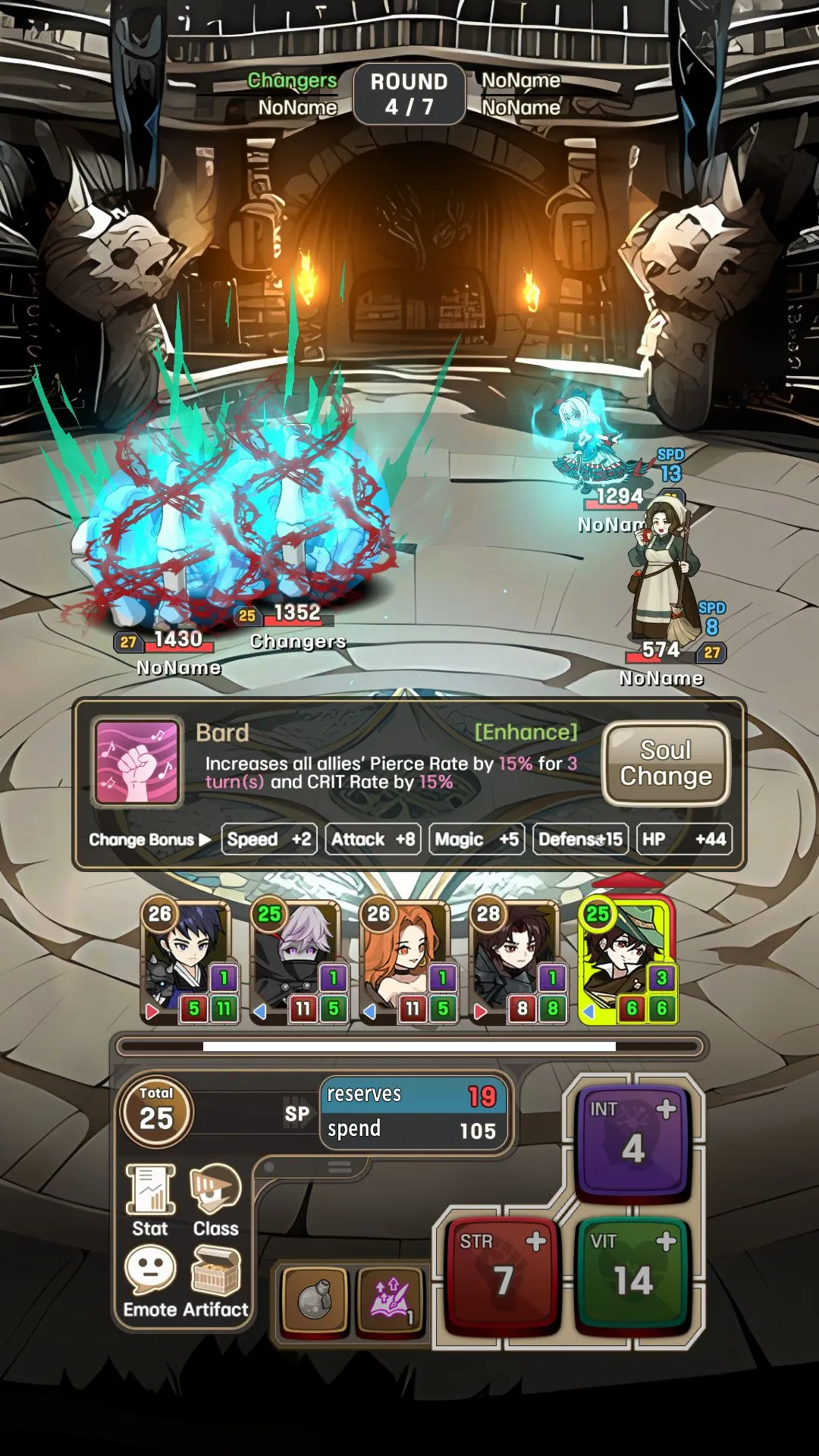 The Changers : Class Up RPG Ảnh chụp màn hình 3